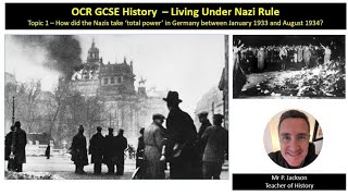 01 Living Under Nazi Rule (OCR B) - Democracy to Dictatorship - Jan 1933 to August 1934