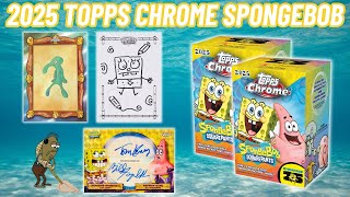 картинка: Я ГОТОВ! 🧽🫧 Открытие набора Topps Chrome SpongeBob 2025 к 25-летию!