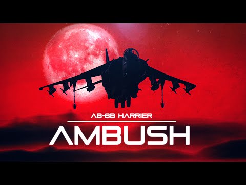 AV-8B Harrier Night Attack Ambush | Multirole Attack | Digital Combat Simulator | DCS |