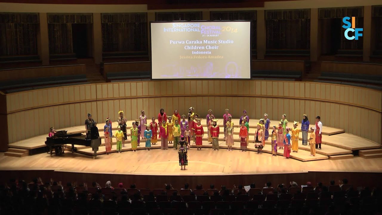 SICF2014 Grand Prix -  Purwa Caraka Music Studio Children Choir