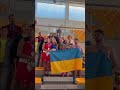 Українські спортсмени виконують Гімн на Чемпіонаті Європи з сумо І Волинські Новини