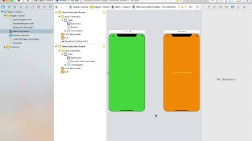 How to open new view controller with button click in Xcode Swift - iOS app Tutorial