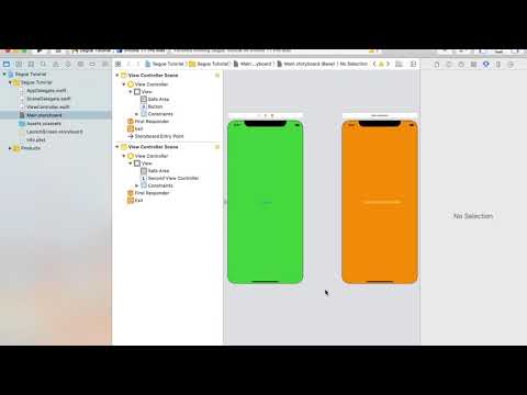 How to open new view controller with button click in Xcode Swift - iOS app Tutorial