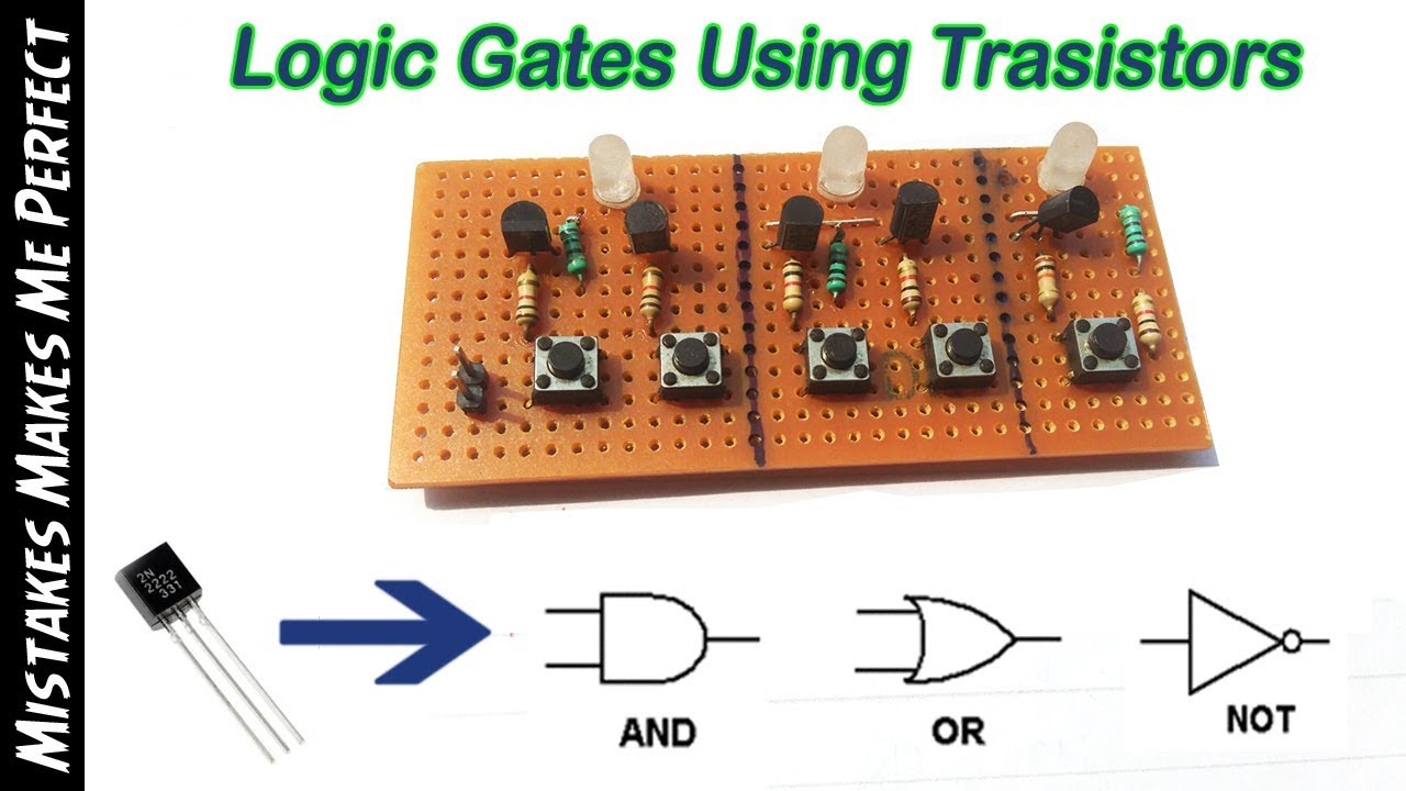 Transistor Logic Gates Circuit Diagram