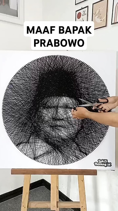 maaf ya Bapak Prabowo, gambarnya saya bongkar, suatu saat nanti saya benerin lagi kok 🥺 #prabowo