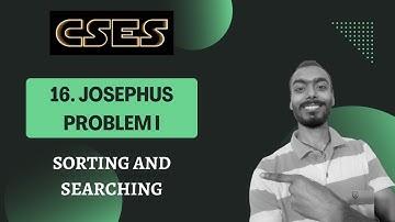 Josephus Problem I || CSES Problem Set || Sorting and Searching CSES Playlist