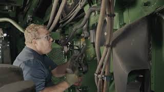 How to Replace Straw Chopper Belts | John Deere Combines