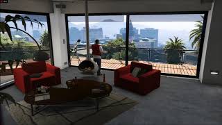 Franklin and Momiji cutscene (GTA V mod)