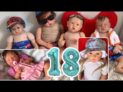 ROTINA DE TODOS OS 18 BEBÊS REBORN | SE ARRUMANDO PARA A PISCINA | PARTE 2 | GABI REBORN