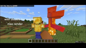 Disable hw overlay on vs off  comparison