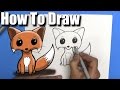 How To Draw a Cute Easy Fox Step By Step