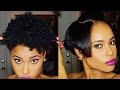 How-to Straighten TWA Natural Hair