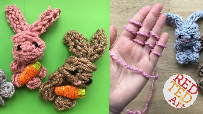 5 Finger Knitting Projects - Learn how to finger knit and 5 DIY Finger  Knitting Ideas 