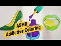 ASMR Addictive Coloring Compilation/ 中毒色塗り集 / 중독 색칠 모음 #asmrsounds #art #satisfying