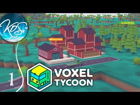 Voxel Tycoon-게임 시작하기-Let &rsquo;s Play, Early Access Ep 1