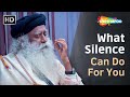 The importance of silence  sadhguru  shemaroo spiritual life