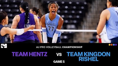 2025⁨ @AUProVolleyball  Championship Game 5: Team Hentz vs. Team Kingdon Rishel