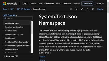 System.Text.Json: Introduction