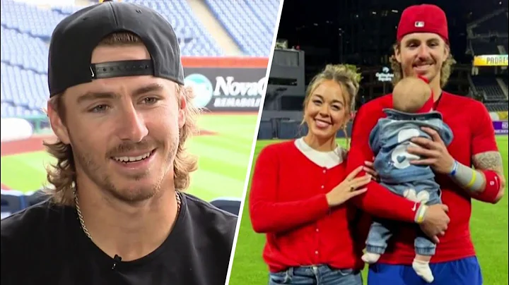 Bryson Stott on 'finding balance' as a new dad and Phillies' star