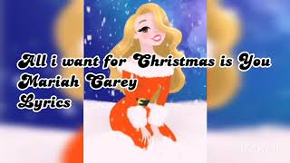 All I Want For Christmas Is You - Mariah Carey Lyrics
