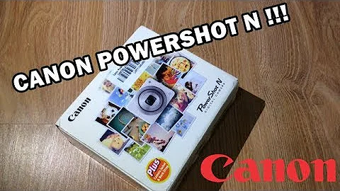 开箱CANON POWER SHOT N相机!!! CAMERA CANON POWERSHOT N UNBOXING!!!