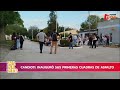 Candioti día histórico inauguraron sus primeras cuadras de asfalto