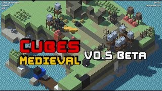 Cubes Medieval Version 0.5 Indie Towerdefence Game One Man Project Unity