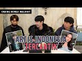 REAKSI COWOK KOREA MELIHAT ARTIS INDONESIA TERCANTIK