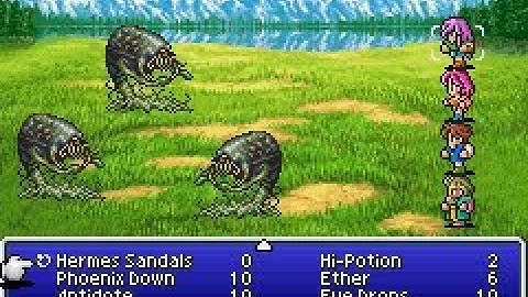 [BUG] Final Fantasy V Advance - Turn Monster 4th command into an item with Control