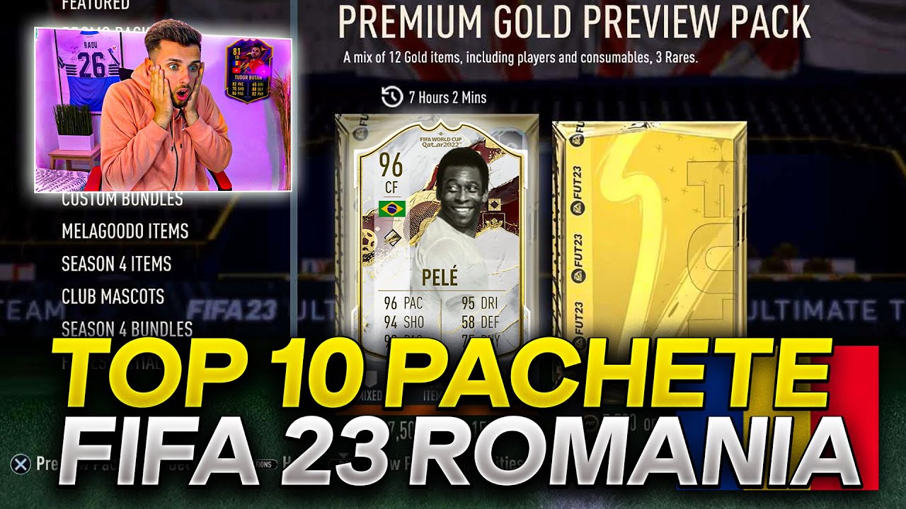 TOP 10 PACHETE NOROCOASE FIFA 23 DIN ROMÂNIA! MARTIE!