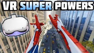 Becoming a SUPER HERO in VR! Super Fly New VR Indie Game Review! screenshot 4