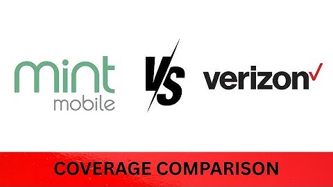 Mint Mobile Coverage Map vs. Verizon 2025 Comparison