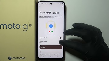 Motorola Moto G15: How to Enable Flash Notifications