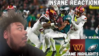 COMMANDERS FANS ARE FURIOUS!!! Washington vs Eagles Highlights | Week 11 REACTION!