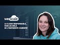 Le cloud responsable voir audel de lempreinte carbone