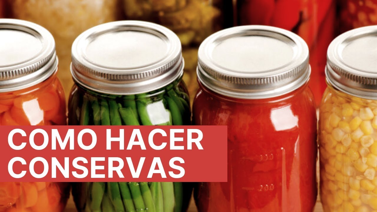 Como hacer conservas al vacio