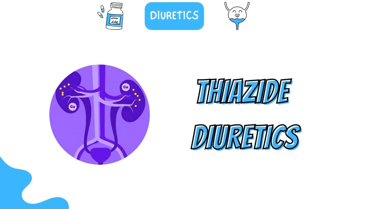 Thiazide diuretics what are they and How they work? YouTube