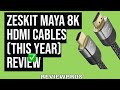 Zeskit Maya 8K Ultra HD High Speed 48Gpbs HDMI Cable Review