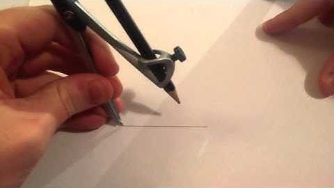 Constructing a 30 degree angle - Corbettmaths