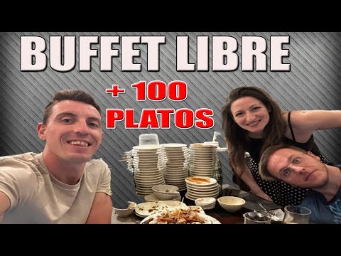 EATING OVER 100 DISHES at the CHINESE BUFFET