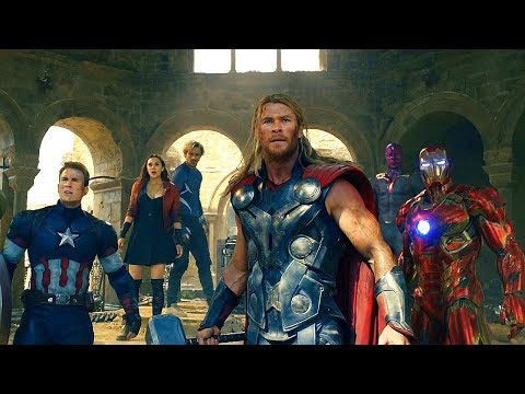 Avengers vs Ultron - Battle of Sokovia - Avengers: Age of Ultron ...