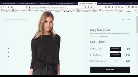 Konte - Minimal & Modern WooCommerce WordPress Theme | Preview | Webofolio