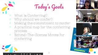 1st Conferring with Readers Zoom