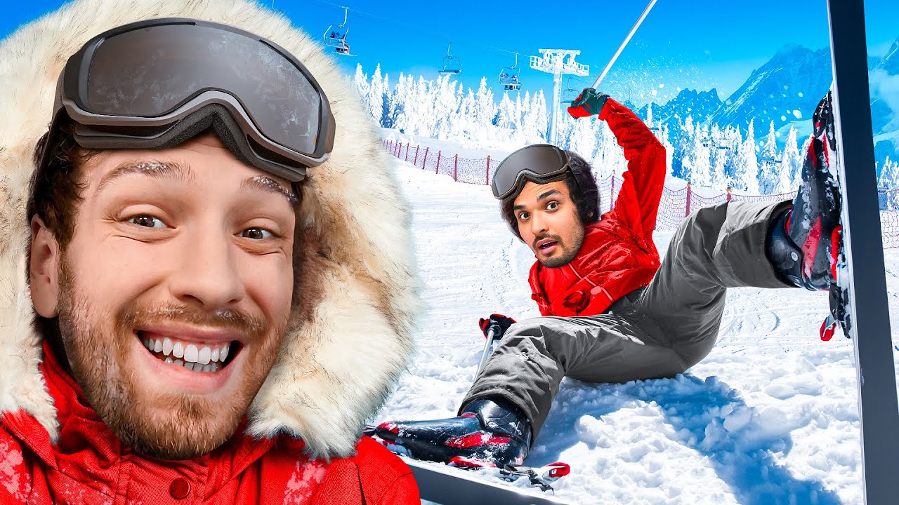 Skiing in Hokkaido Didn't Go as Planned