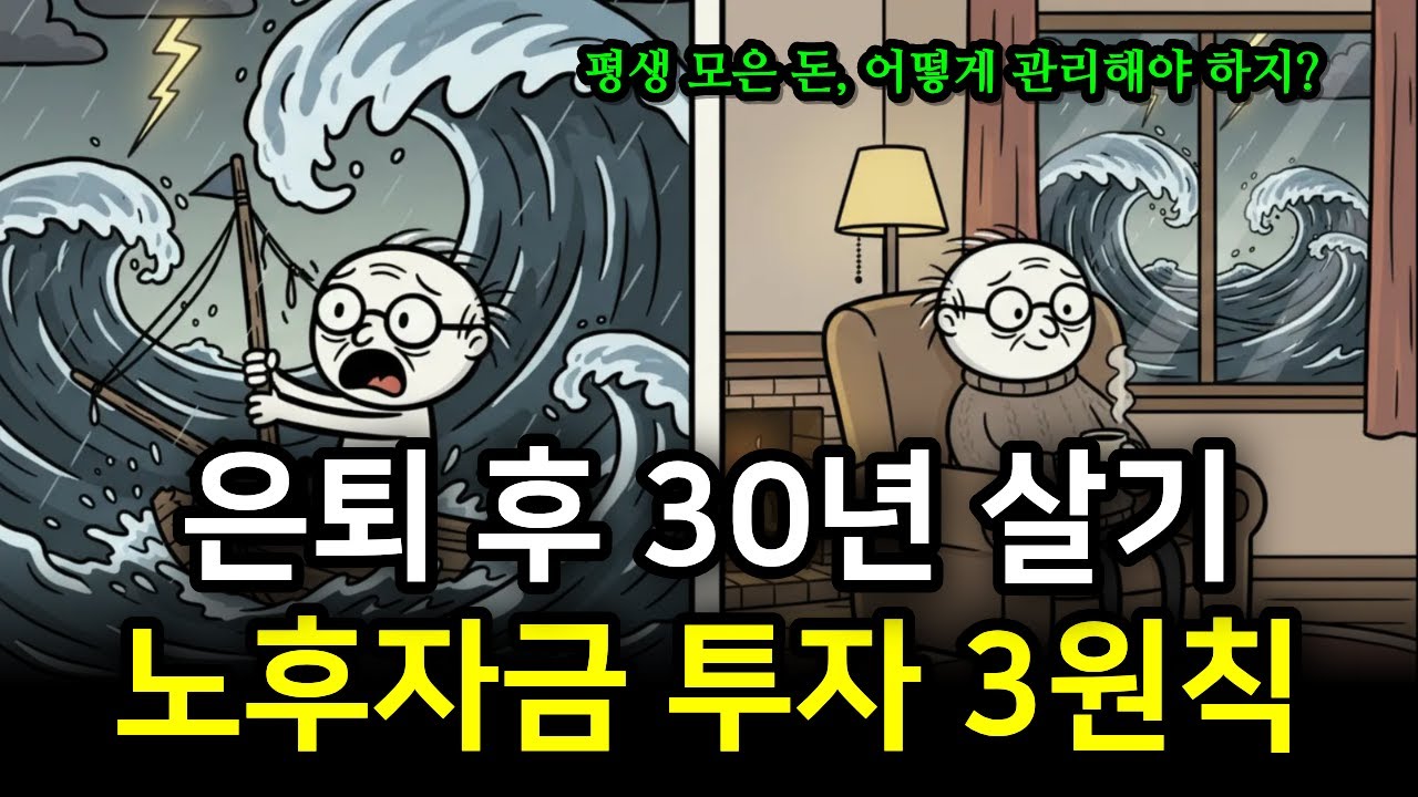 은퇴 이후 삶은 최소 30년, 후반전을 어떻게 준비해야 할까요? | 내 노후자금을 지킬 3가지 투자 원칙