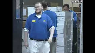 Black Friday shopping for the Wii at a Best Buy store in 2007