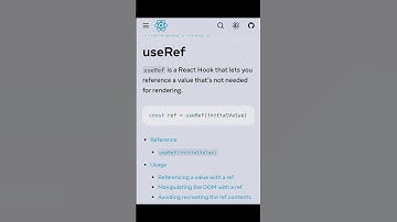 Mastering UseRef Hook in 30 Seconds #reactjs #javascript #shorts