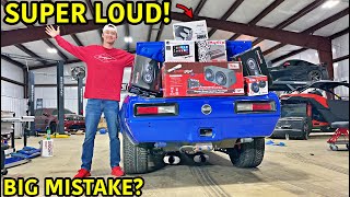 Our LT4 Swapped 1967 Camaro Gets An Insane Stereo System!!!