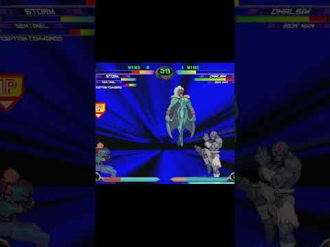 MvC2: Josh 360 - 1 Frame DHC Unblockable (Sim Yoga Strike to PC) 36 hit '2 for 1' Combo .:12.10.25:.