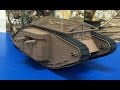 Building The Takom 1/35 British MK I Female WW I Tank complete build and review.